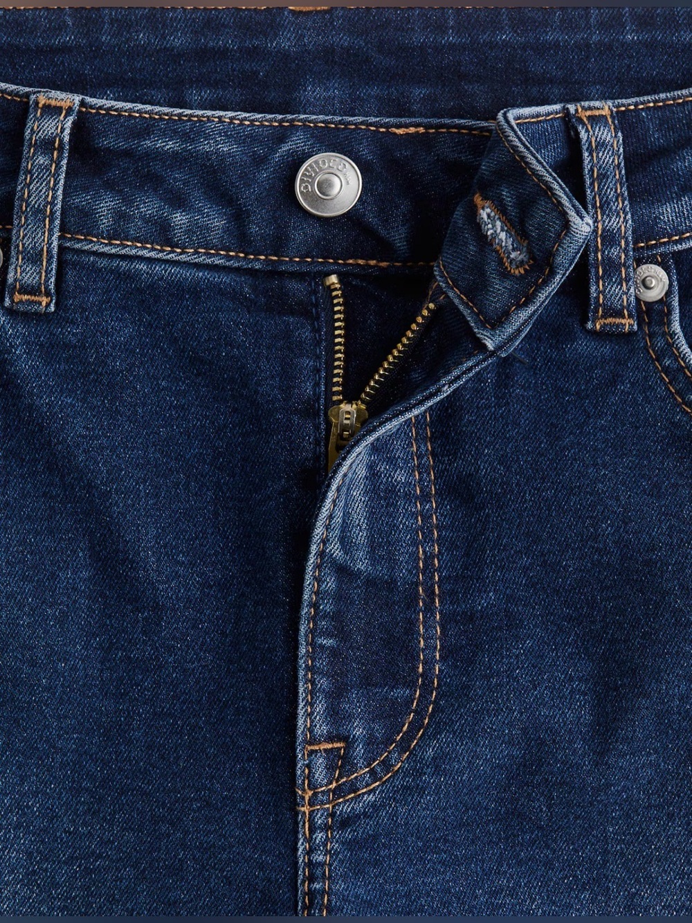 👖NWT 🔖H&M Flared High Jeans Dark Denim Size 2 - Picture 10 of 13